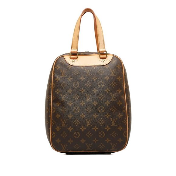 LOUIS VUITTON Brown Monogram Leather Bag - Picture 4 of 10